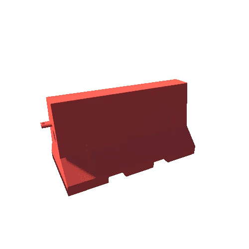 Red barrier